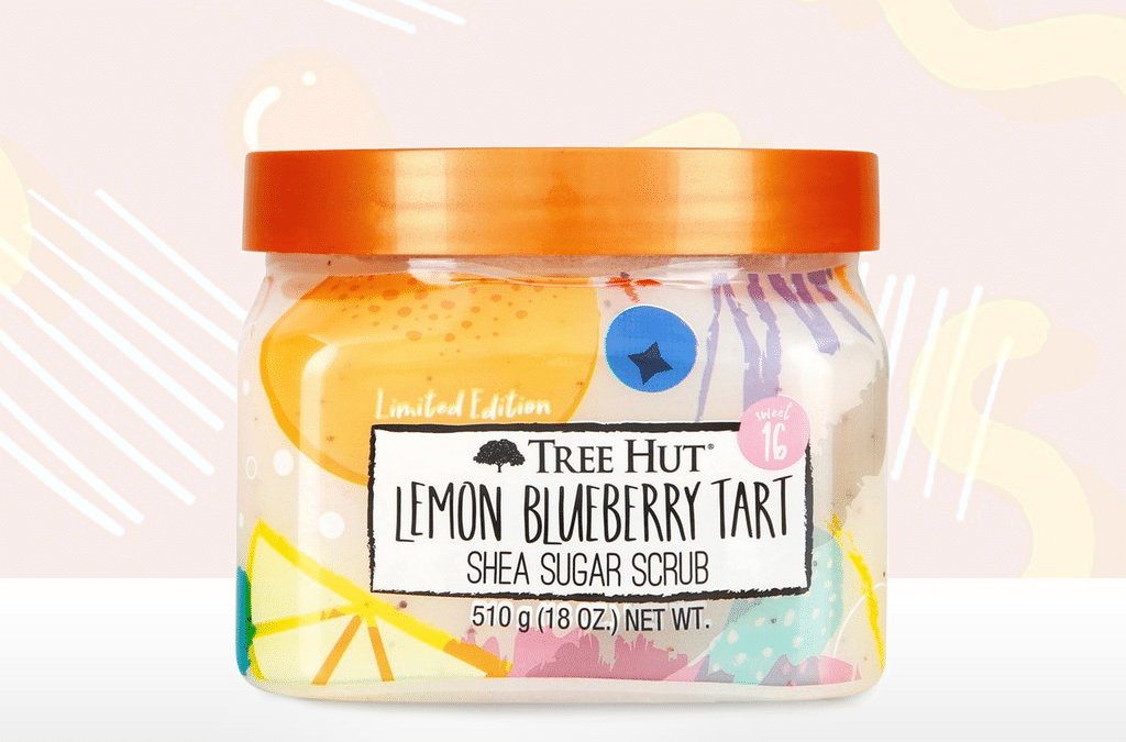 Tree Hut Limited Edition Lemon Blueberry Tart Sugar Scrub