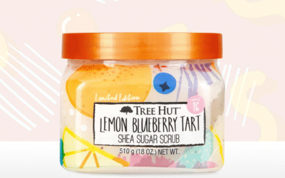 Tree Hut Limited Edition Lemon Blueberry Tart Sugar Scrub